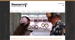 Desktop Screenshot of duncansoutdoor.com